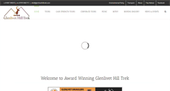 Desktop Screenshot of glenlivethilltrek.com